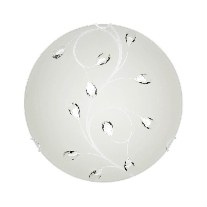 PRISMO LED-Plafond 35cm Frostad/Kristall