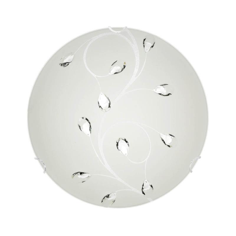 PRISMO LED-Plafond 35cm Frostad/Kristall