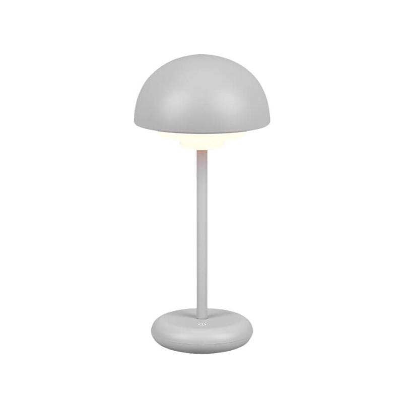 ELLIOT Bordslampa USB-Laddbar 30cm Ultimate grå IP44