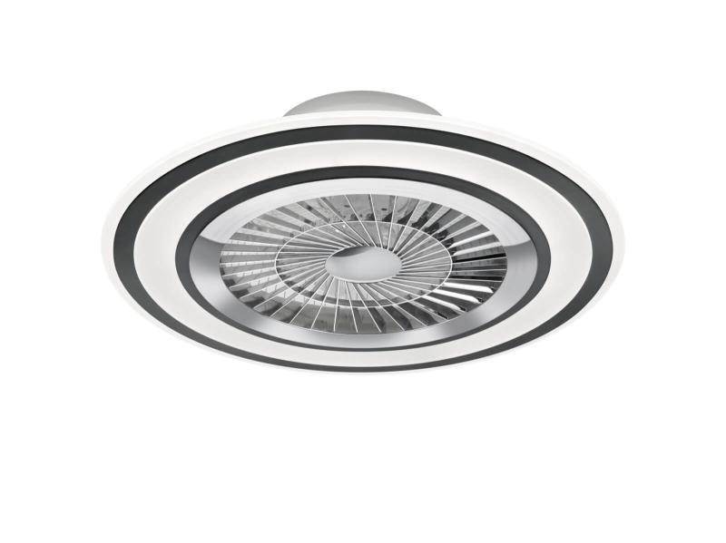 FLAGA Takfläkt/Lampa 7W LED 60cm Mattsvart