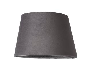 SAMMET Lampskärm 150/205mm Oval Mörkgrå