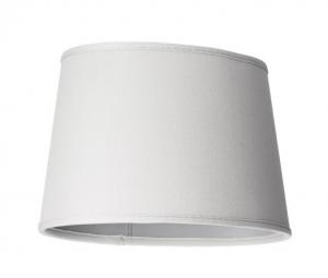 LAMPSKÄRM Linne Ringfäste Oval Vit 25cm