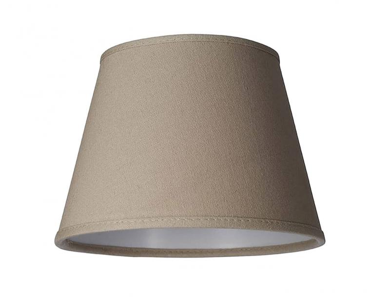 LAMPSKÄRM Linne Klotfäste Beige 20cm