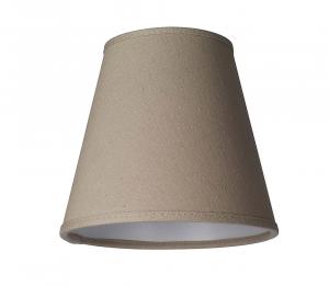 LAMPSKÄRM Linne Klotfäste Beige 17cm