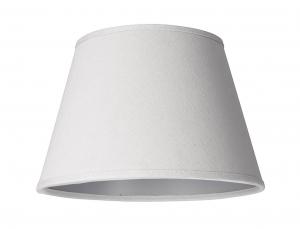 LAMPSKÄRM Linne Ringfäste Vit 25cm