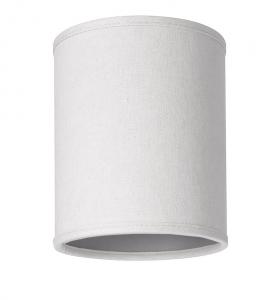 LAMPSKÄRM Linne Klotfäste Vit 15cm