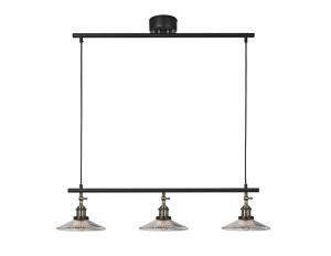 COBBLE Takpendel 3L 82,5cm Antik/Svart/Klar