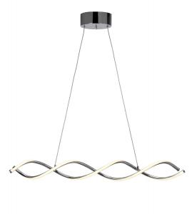 VINDLA LED Takpendel 87cm Krom