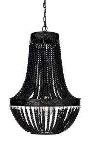 Ljus & Miljö - Phärlig Takkrona, taklampa, takpendel i svart från Cottex