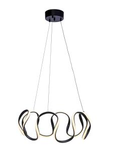 WAVE LED Takpendel Stepdim 55cm Svart