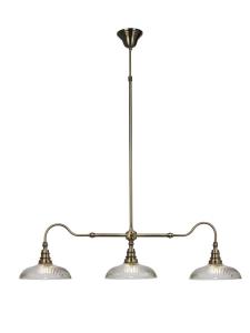 SNOOKER Takpendel 3L 160cm Antik/Veckad/Klar