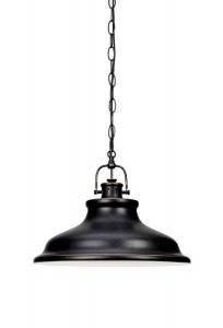 NEW HAVEN Takpendel 37cm Antiksvart/Guld