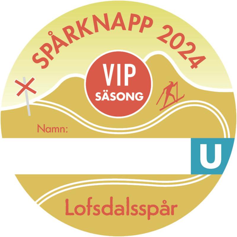 VIP Spårknapp skidor ungdom säsong 2024