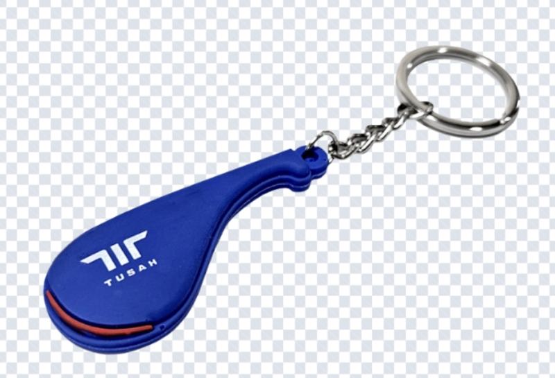 Kicking Target Nyckelring Blå