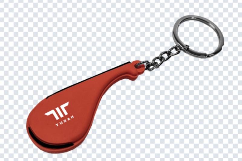 Kicking Target Nyckelring Röd