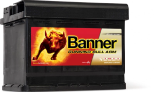 Running Bull AGM 640A 60Ah, startbatteri