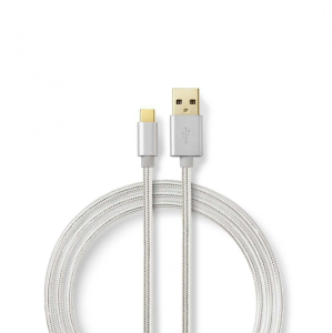 USB-A till USB-C kabel, 2m