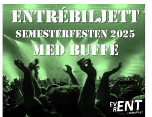 Entrébiljett Semesterfesten 2025