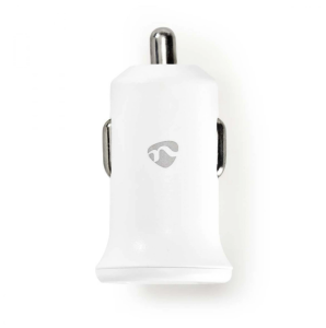 2.4A, 2x USB-A utgångar, vit