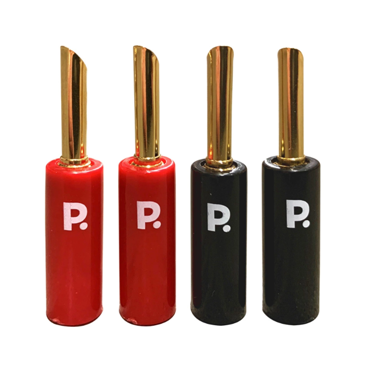 Banankontakt med plasthölje, 4-pack