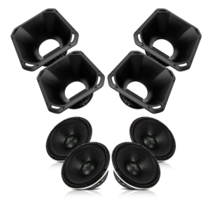 4x AP-M67AC NEO med 6.5" horn