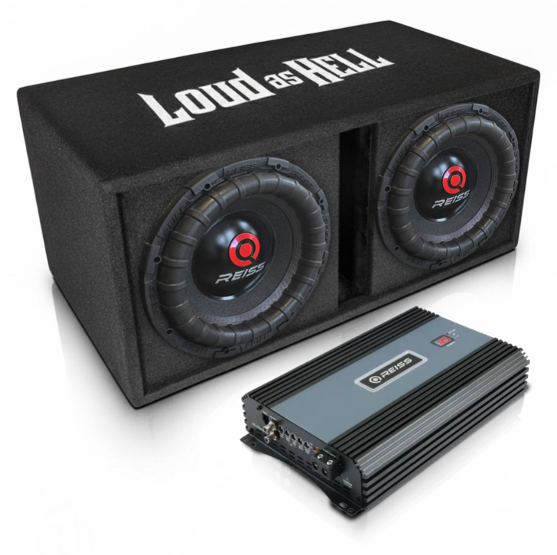 2x12" RS-YS12.D4 Loud as hell låda ampkit