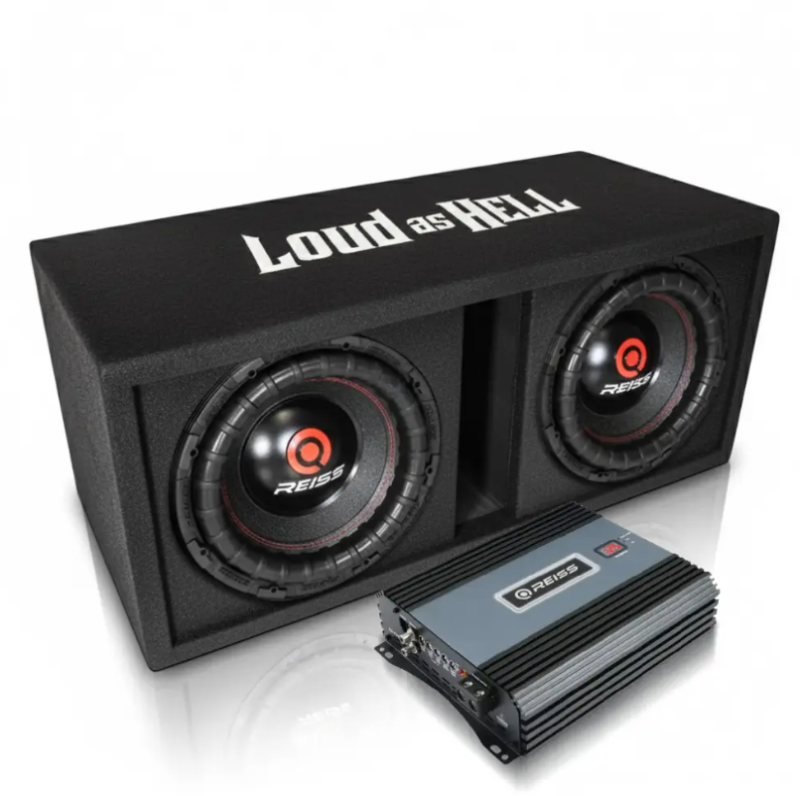 2x12" RS-KJ12.D4 Loud as hell låda ampkit