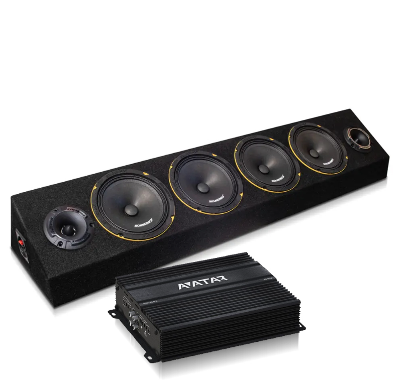 Soundmax SX-MX6 LOUD AS HELL planka slope Ampkit Pro V2