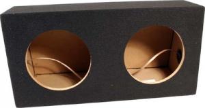 Sluten 2x10" tomlåda