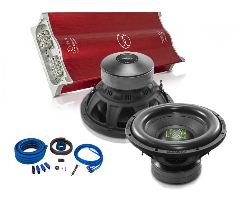 Machete 2x12"/Xcelsus +kabelkit