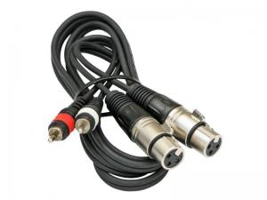 XLR Hona > RCA 1,5m