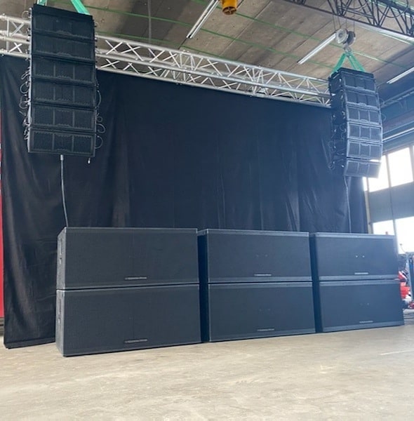 Cerwin vega sale line array