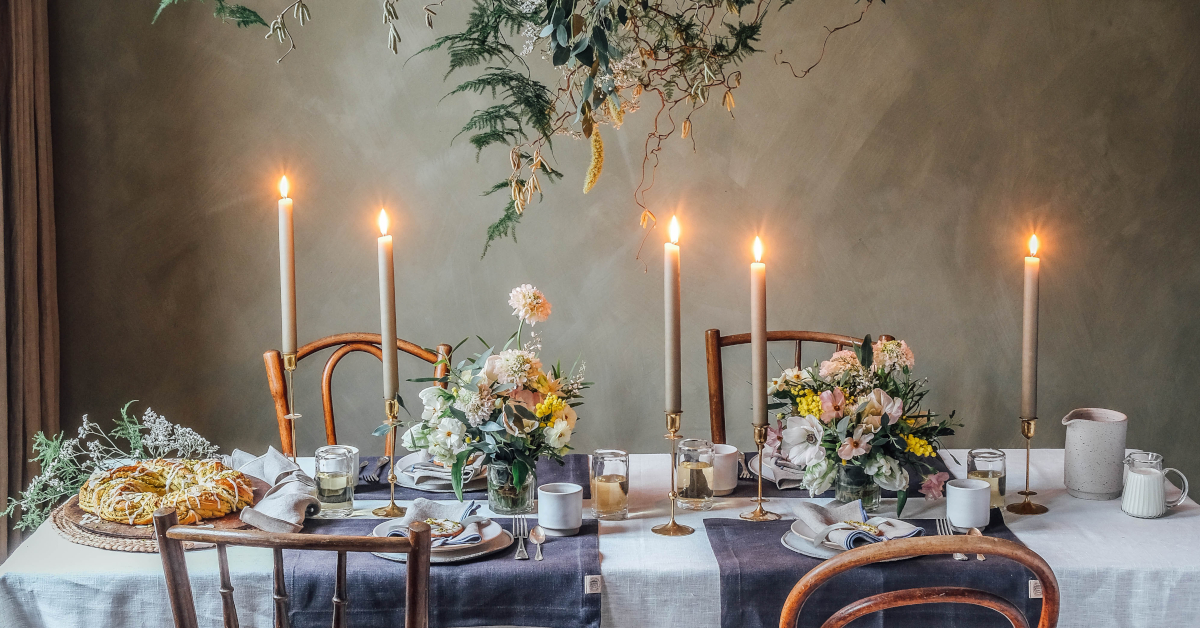 Lovely Linen dukning