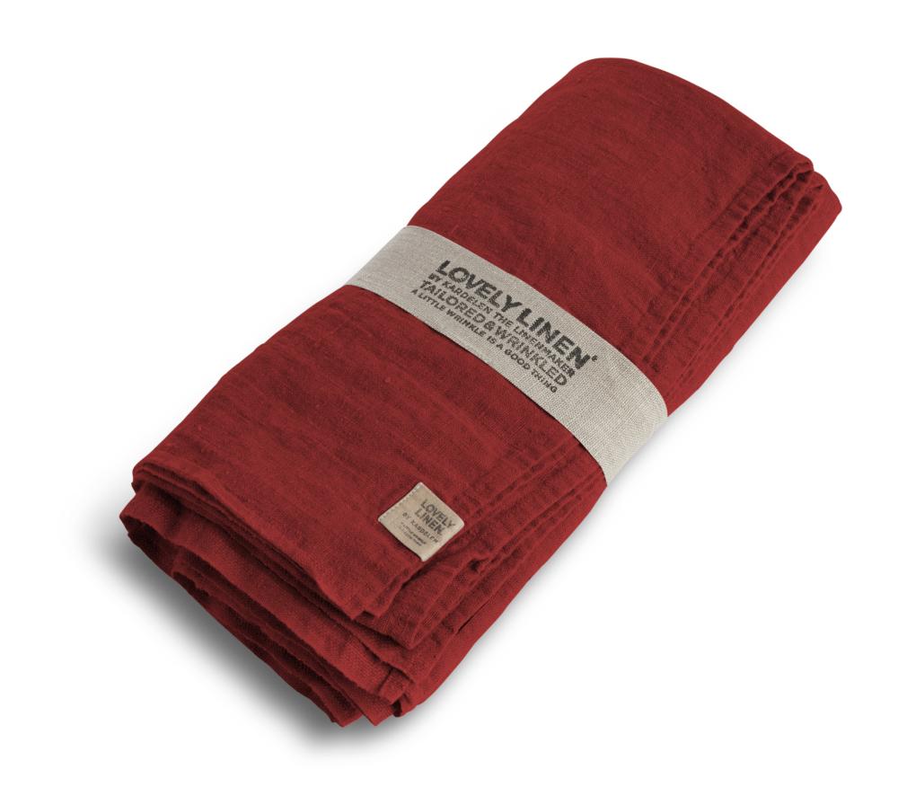 LOVELY TABLECLOTH Real Red