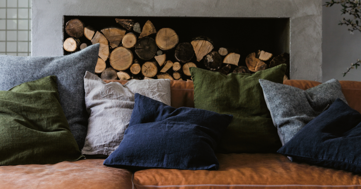 Textilier som gör soffan levande