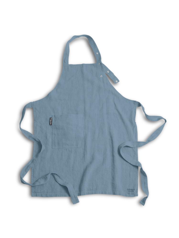 LOVELY APRON Dusty Blue