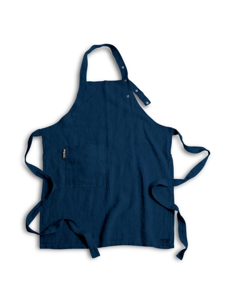 LOVELY APRON Midnight Blue