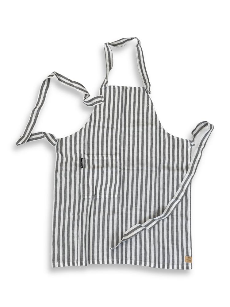 MISTY APRON Edge Dark Grey