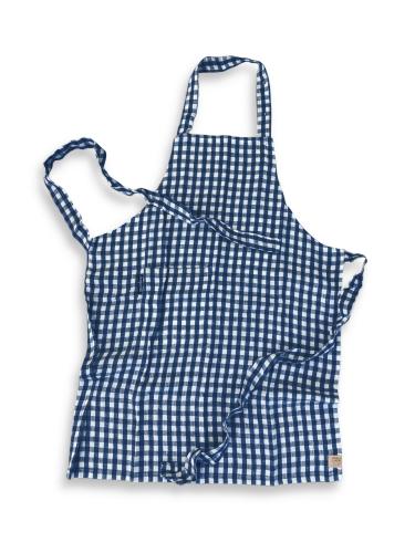 MISTY APRON Square Denim Blue