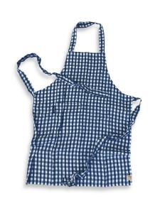 MISTY APRON Square Denim Blue