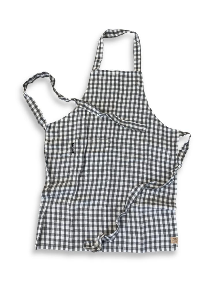 MISTY APRON Square Dark Grey