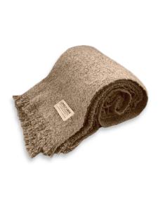 CURLY BLANKET Almond