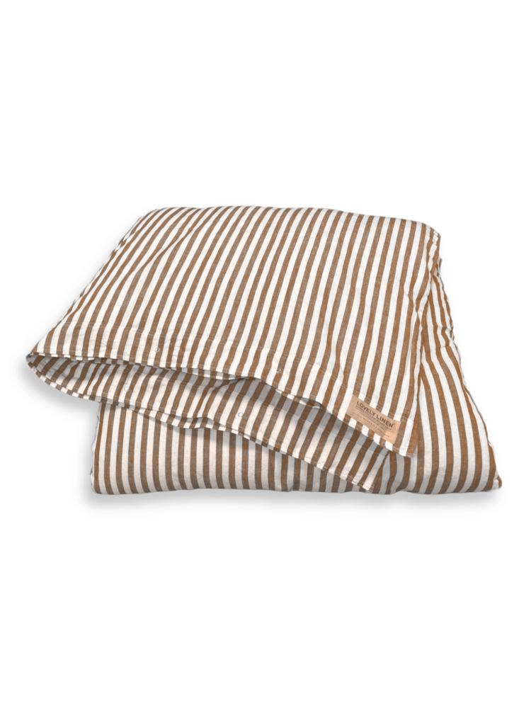 MISTY DUVET COVER Edge Almond