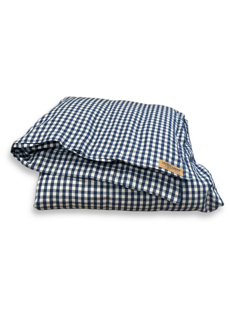 MISTY DUVET COVER Square Denim Blue