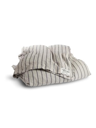 MISTY DUVET COVER Stripe Black