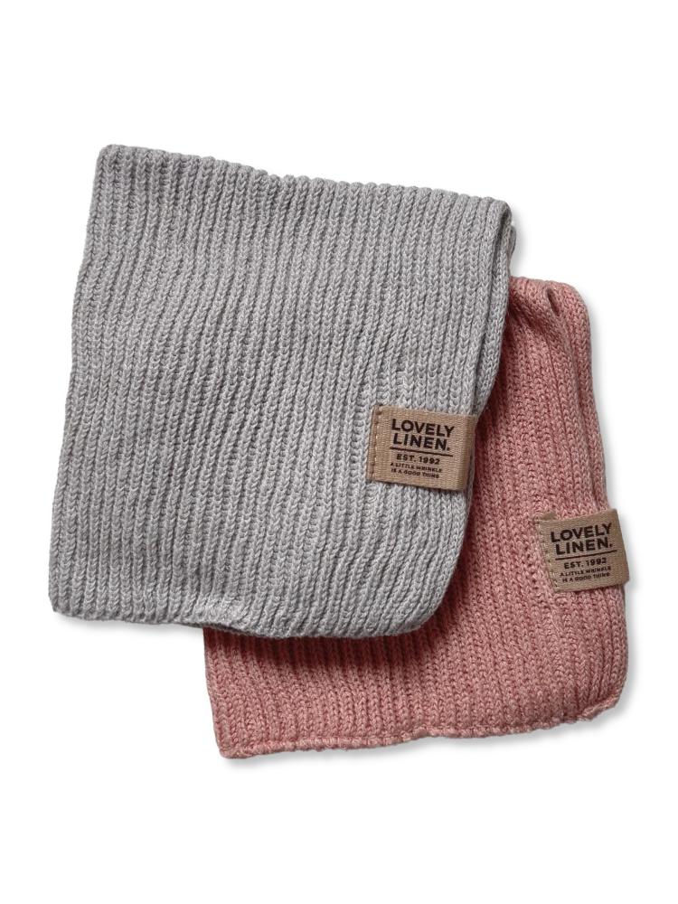 CLAIRE KITCHEN CLOTH Litchi & Light Grey