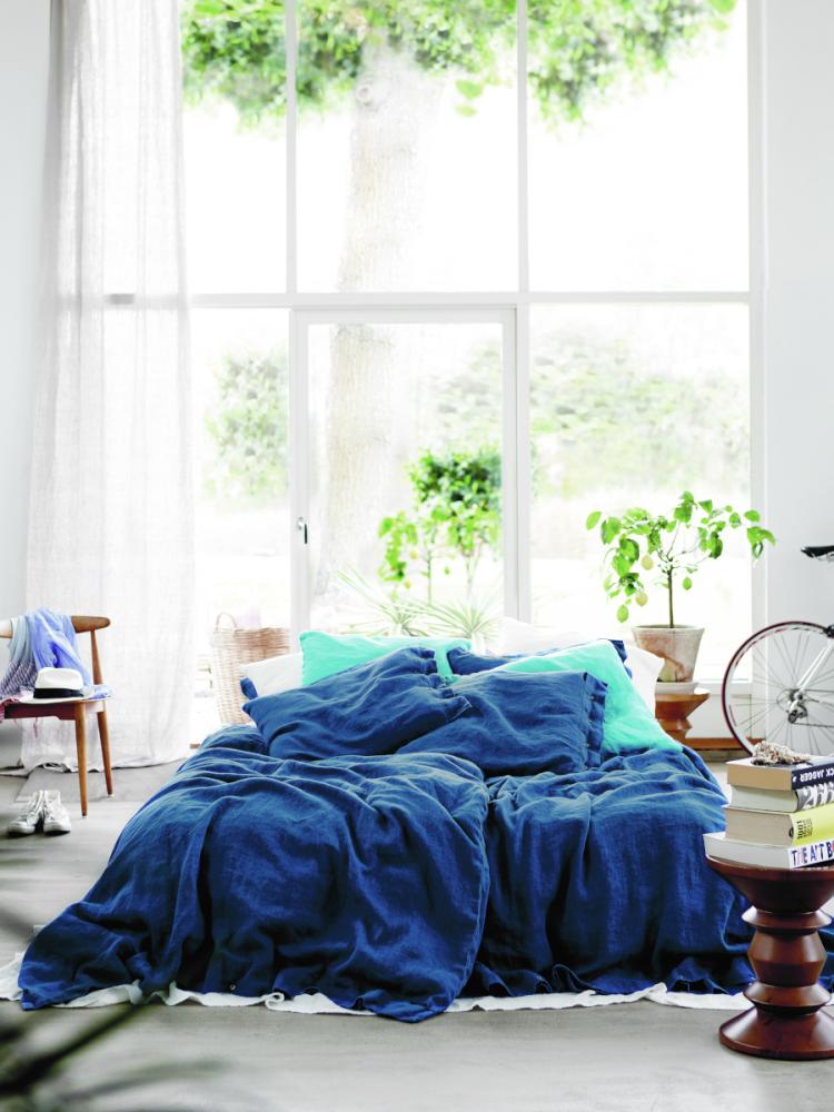 LOVELY DUVET COVER Denim Blue