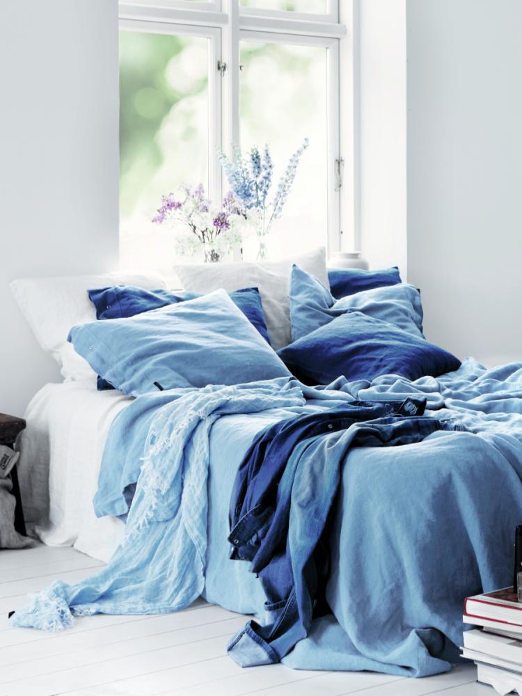 LOVELY DUVET COVER Dusty Blue