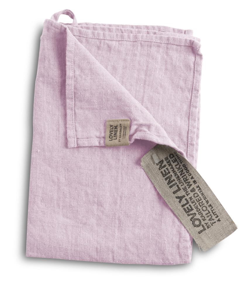LOVELY GUEST TOWEL Dusty Pink