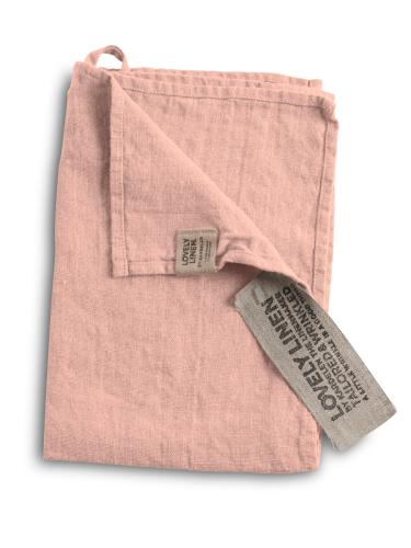 LOVELY GUEST TOWEL Litchi